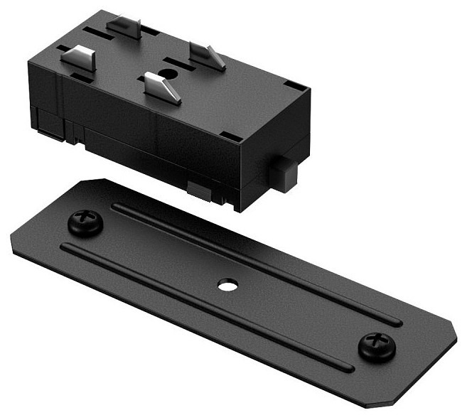 Фото Токопровод концевой Denkirs Smart TR2101-BK DK_TR2101-BK - интернет-магазин МегаТерем в Москве