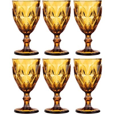 Набор бокалов для вина "ромбо" 6шт. серия "muza color" 320мл. / в=17 см. Lefard (781-149)