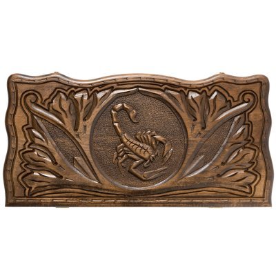 Нарды резные "Скорпион", Petrosyan (28861)