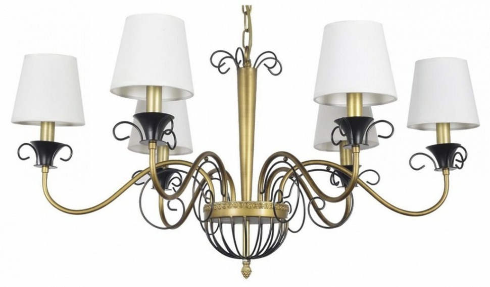 Фото Подвесная люстра Arti Lampadari Lenola Lenola E 1.1.6 AG AL_Lenola_E_1.1.6_AG - интернет-магазин МегаТерем в Москве