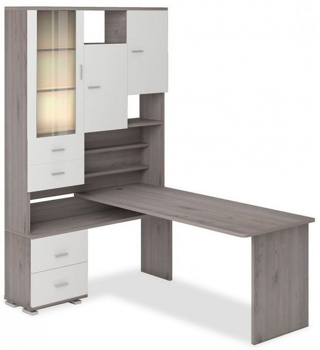 Фото Стол компьютерный Домино СР-620/180 MER_SR-620-180-NBEN-LEV - интернет-магазин МегаТерем в Москве