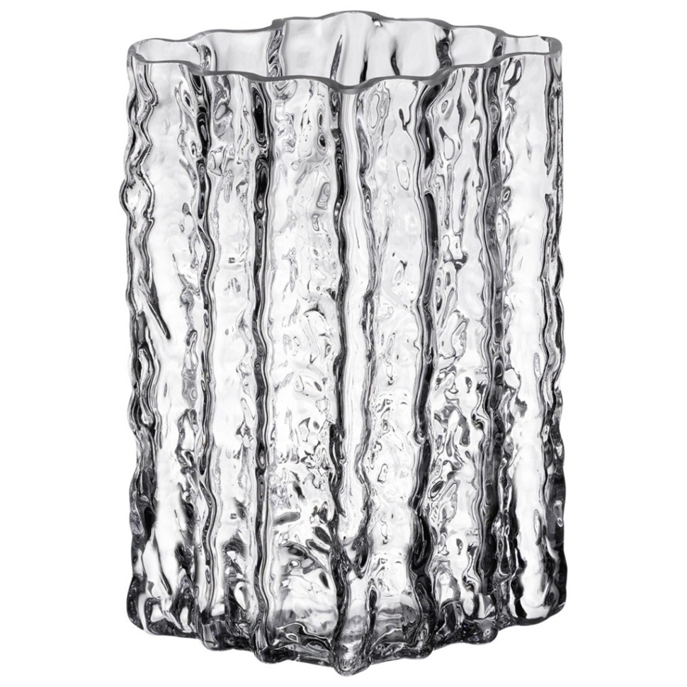 Фото Ваза glass nature 16*11*21,5 см Lefard (698-124) - интернет-магазин МегаТерем в Москве