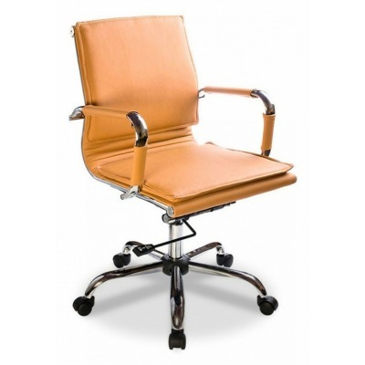 Кресло компьютерное Бюрократ CH-993-low светло-коричневое BUR_CH-993low_camel
