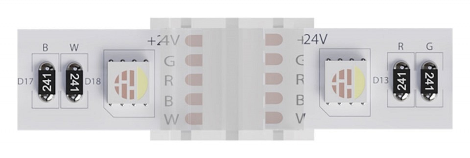 Фото Соединитель лент гибкий Arte Lamp STRIP-ACCESSORIES A32-12-RGBW AR_A32-12-RGBW - интернет-магазин МегаТерем в Москве