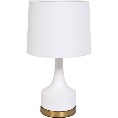 Лампа настольная плафон белый Н.53см (2) (TT-00005886)