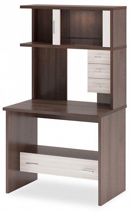 Фото Стол компьютерный Домино СК-10М MER_SK-10M_SHK-CH - интернет-магазин МегаТерем в Москве