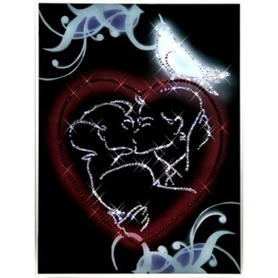 Картина С любовью с кристаллами Swarovski (1269)