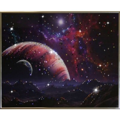 Картина Рождение Звезды с кристаллами Swarovski (1260)