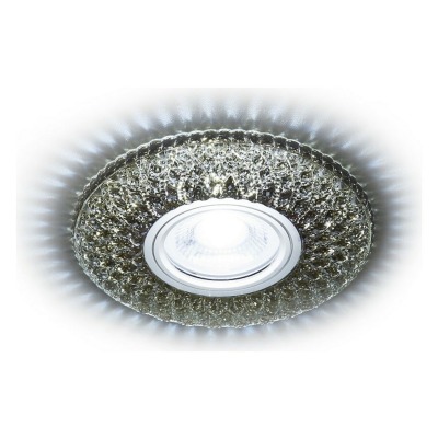 Встраиваемый светильник Ambrella Light Led S333 S333 BK/CLD AMBR_S333_BK_CLD