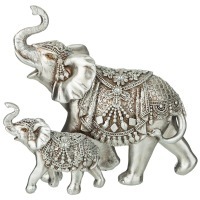 Фигурка декоративная "слоны" 20*10,5*18 см Lefard (146-1781)