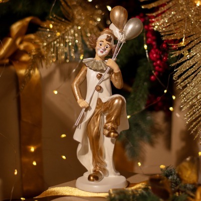 Статуэтка клоун 10,5х10х25,...