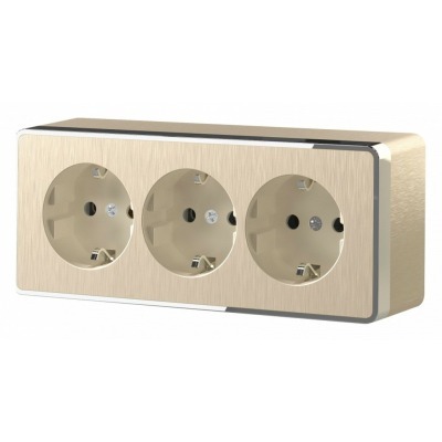 Розетка влагозащищенная с з...