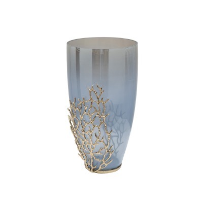 Ваза декор.стеклянная Coral...