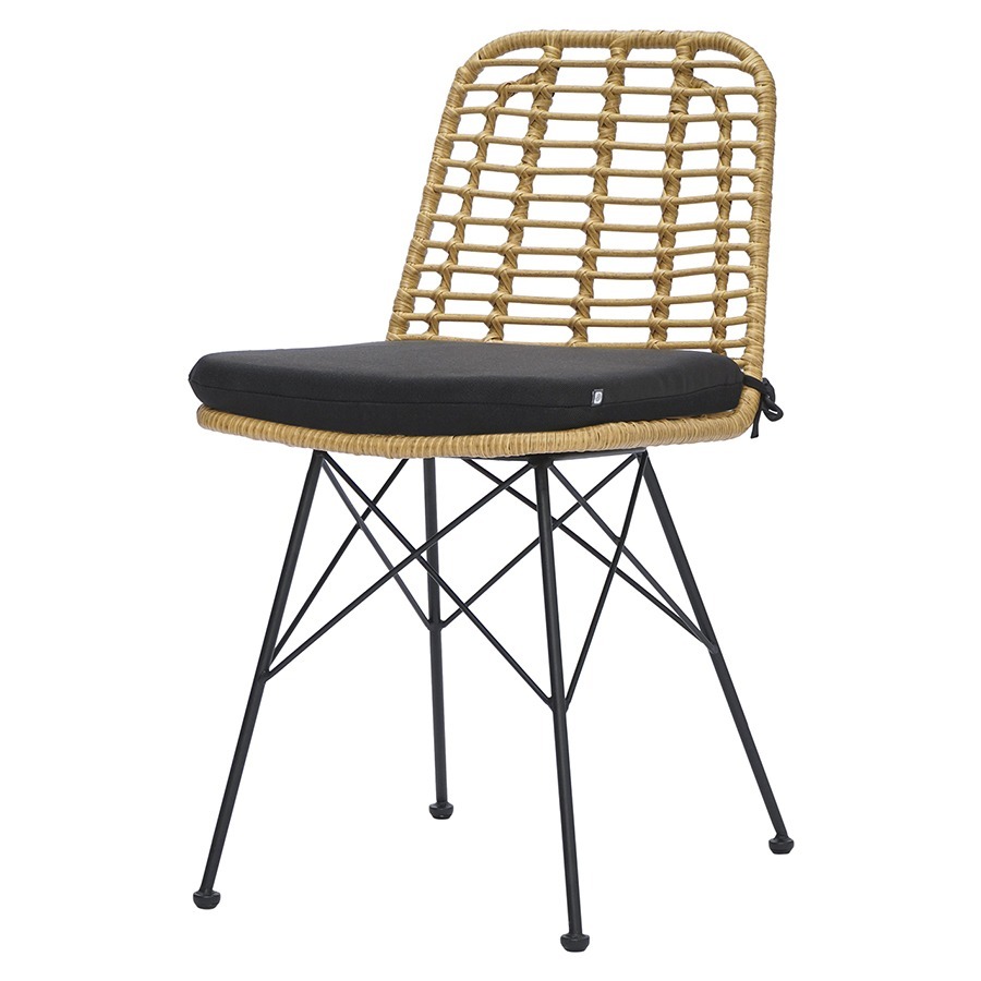 Фото Стул vetle flat, ротанг (75828) - интернет-магазин МегаТерем в Москве