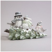 Статуэтка "птички" с led-подсветкой 22х9,5х13 см Lefard (121-118)