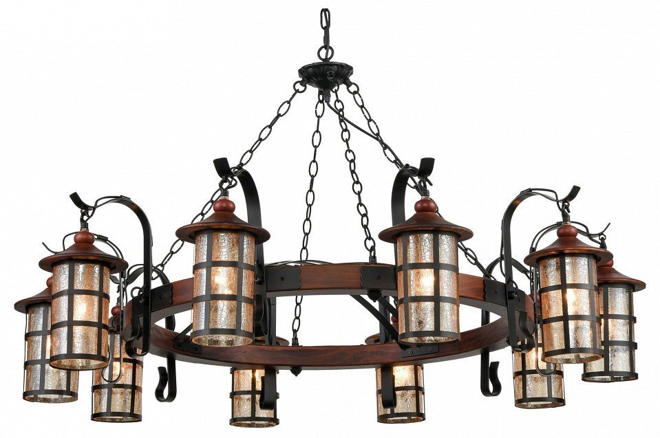 Фото Подвесная люстра Velante 560 560-703-10 VE_560-703-10 - интернет-магазин МегаТерем в Москве