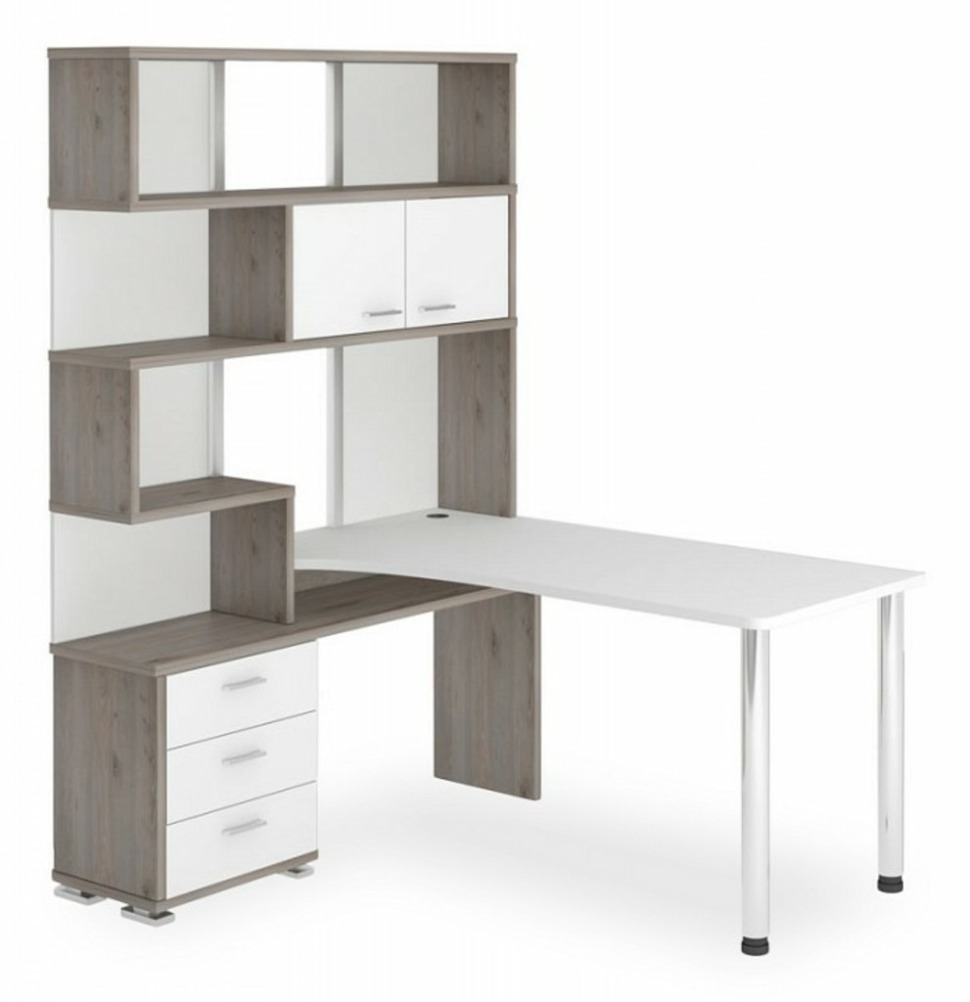 Фото Стол компьютерный Домино нельсон СР-420/150 MER_SR-420_150_NBEBE-LEV - интернет-магазин МегаТерем в Москве