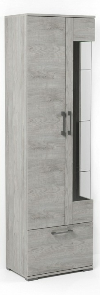 Фото Шкаф-витрина Денвер Д-3 SBK_31305 - интернет-магазин МегаТерем в Москве