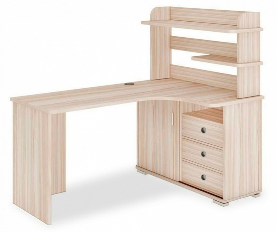 Фото Стол компьютерный Домино СР-165 MER_SR-165-K-PRAV-NOVYJ - интернет-магазин МегаТерем в Москве