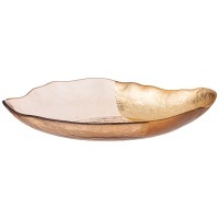 Блюдо "bohemia" amber, овальное, 34*19см Bronco (336-194)