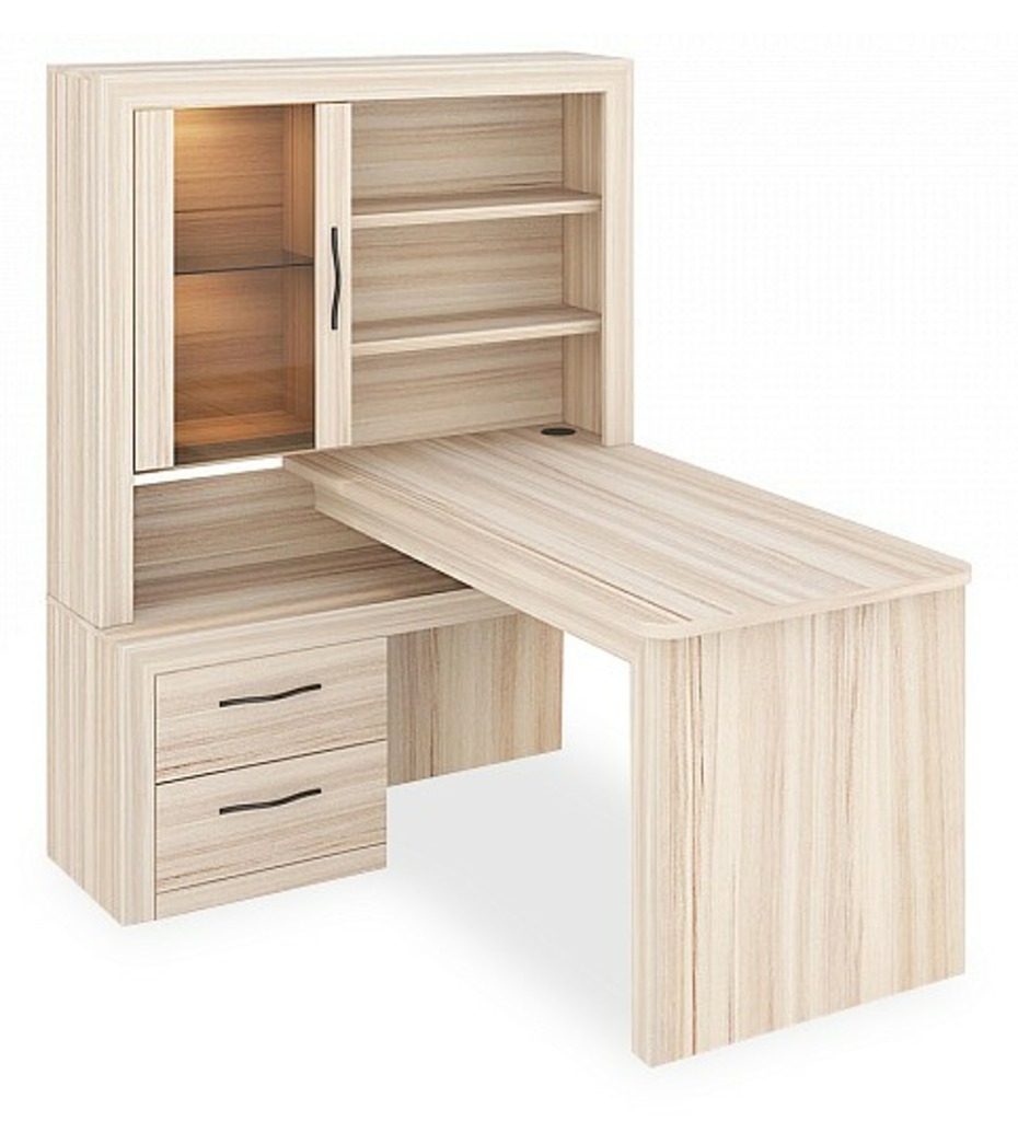 Фото Стол компьютерный СтУ-160 MER_StU-160-KK-LEV - интернет-магазин МегаТерем в Москве