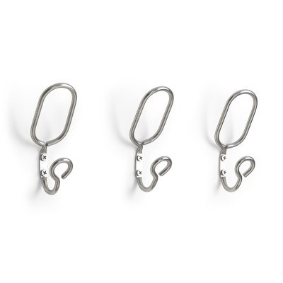 Крючки настенные aura никель (57629)