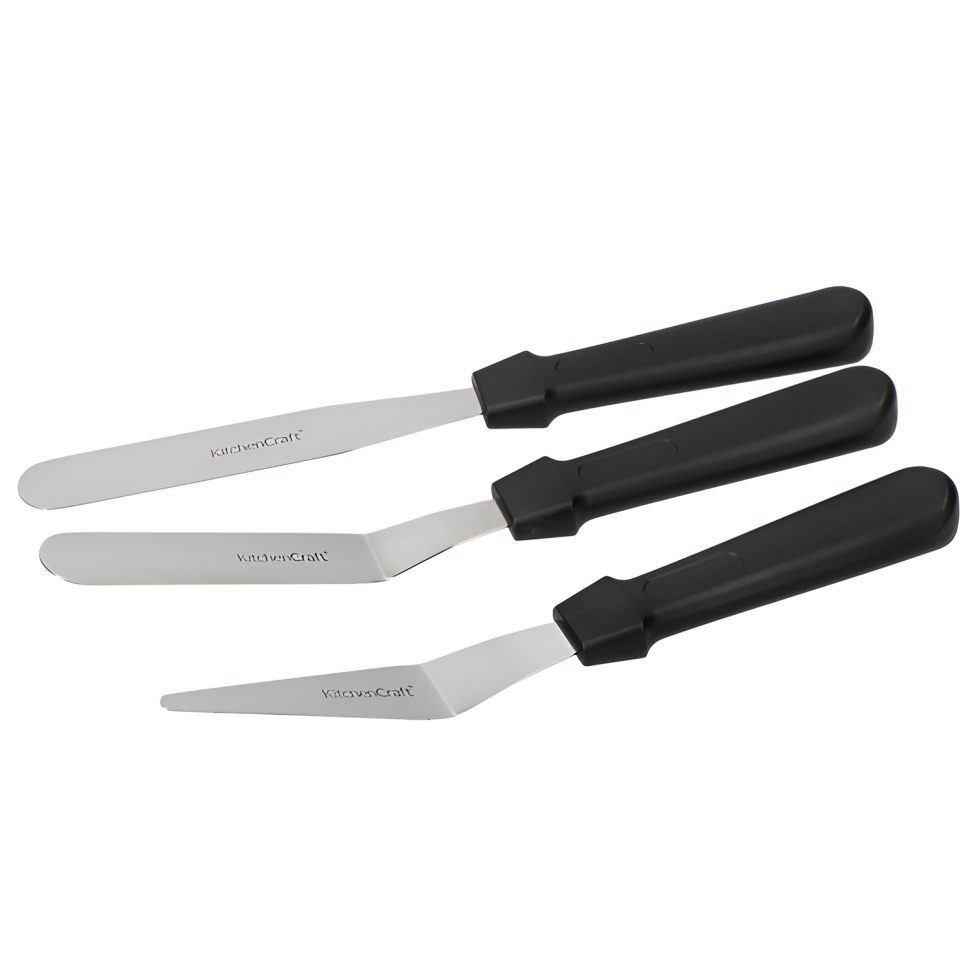 Фото Набор из 3 мастихинов KC сталь SDISPK3PC - интернет-магазин МегаТерем в Москве