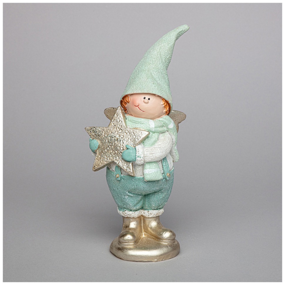 Фото Фигурка гномик 9*8*19,5 см Lefard (248-145) - интернет-магазин МегаТерем в Москве