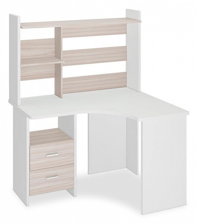 Фото Стол компьютерный Домино Lite СКЛ-Угл120+НКЛ-120 БЕК ПРАВ MER_SKL-Ugl120_NKL-120_BEK_PRAV - интернет-магазин МегаТерем в Москве