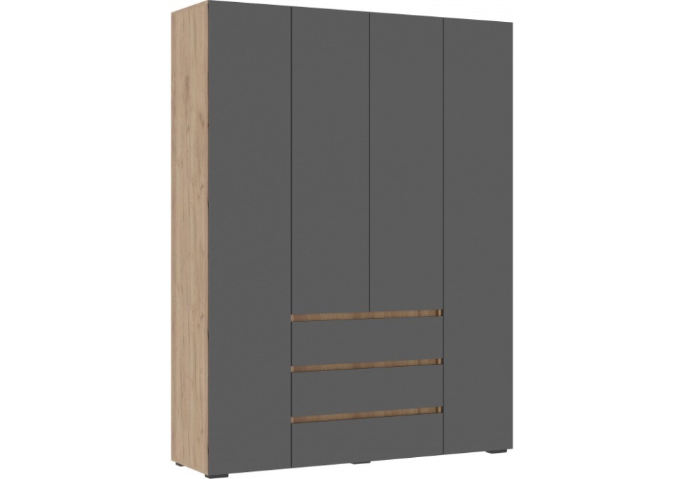 Фото Шкаф платяной Элла WO_586717 - интернет-магазин МегаТерем в Москве