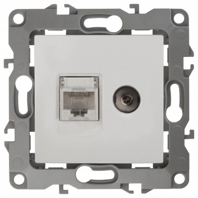 ТВ-розетка и розетка Ethern...