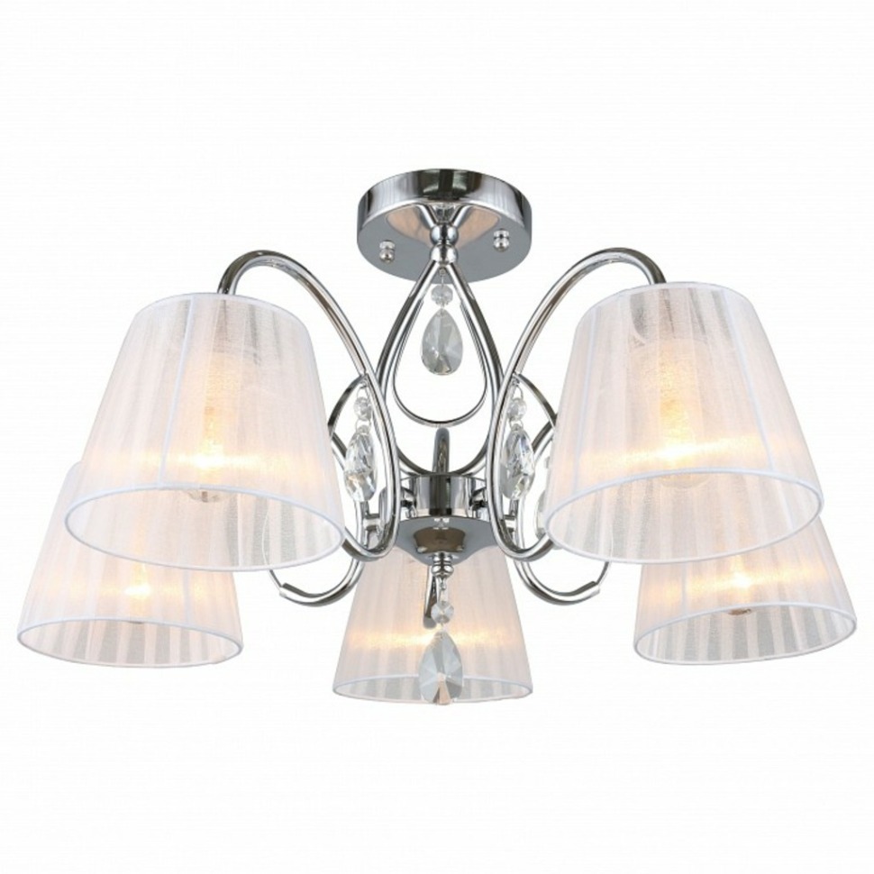 Фото Потолочная люстра Omnilux Cardillo OML-56607-05 OM_OML-56607-05 - интернет-магазин МегаТерем в Москве