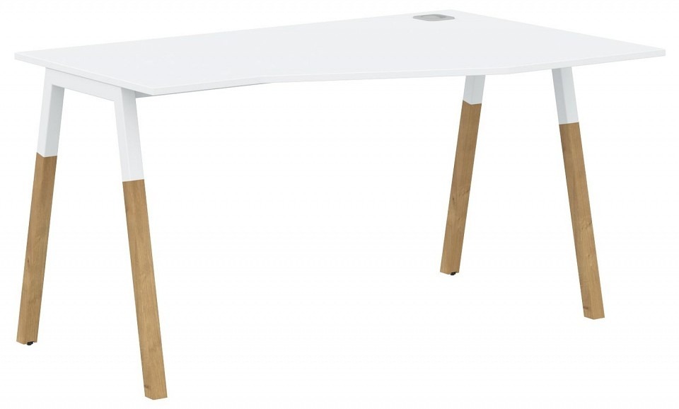 Фото Стол офисный Forta FCT 1367(R) SKY_00-07088361 - интернет-магазин МегаТерем в Москве