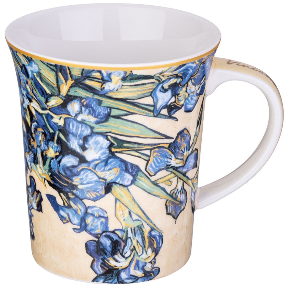 Фото Кружка lefard ирисы (в. ван гог) 420 мл (104-1003)  - интернет-магазин МегаТерем в Москве