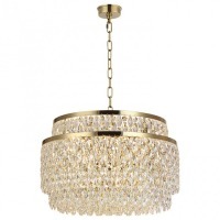 Подвесная люстра Newport TIFFANY 8530/60 C gold polished NWP_M0070715