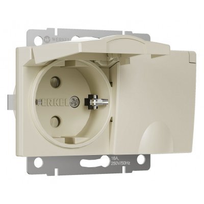 Розетка двойная влагозащище...