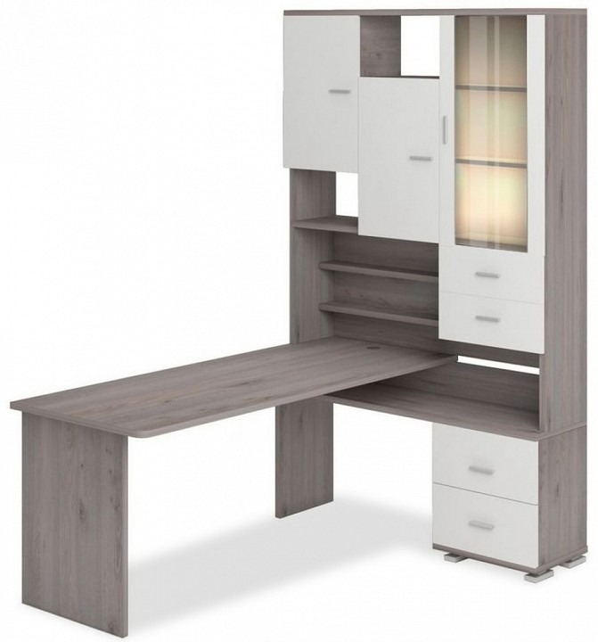 Фото Стол компьютерный Домино СР-620/180 MER_SR-620-180-NBEN-PRAV - интернет-магазин МегаТерем в Москве