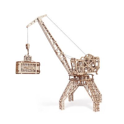 Механический 3D-пазл из дер...