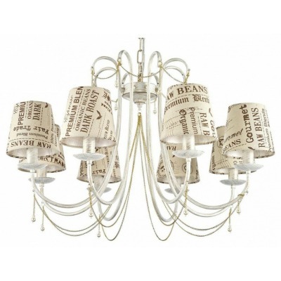 Подвесная люстра Arti Lampadari Tarsia Tarsia E 1.1.8 WG AL_Tarsia_E_1.1.8_WG