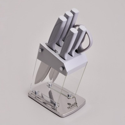 Набор ножей agness  на плас...