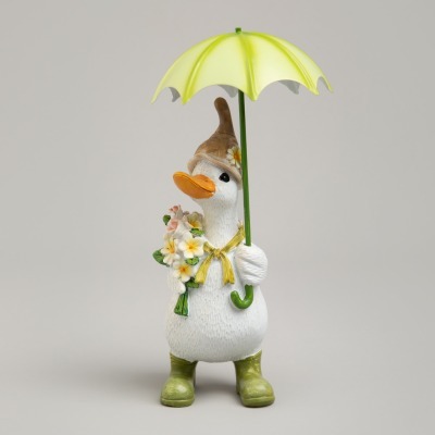 Статуэтка утка под зонтиком...