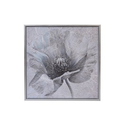 Холст Голубой мак 80*80 см,...