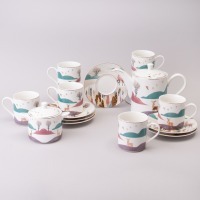 Чайный сервиз lefard "top style" на 6 пер. 14 пр. (165-601) 