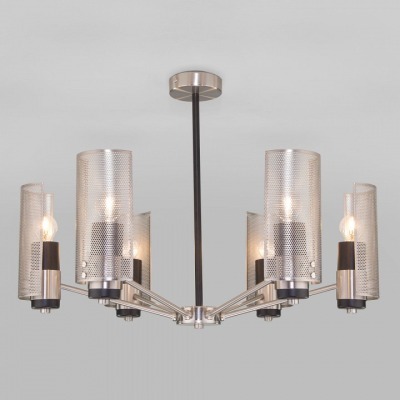 Люстра на штанге Eurosvet Grino 70139/6 никель EV_a057945