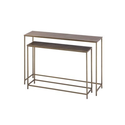 Стол 25201-99-79, металл, brass antique, ROOMERS FURNITURE