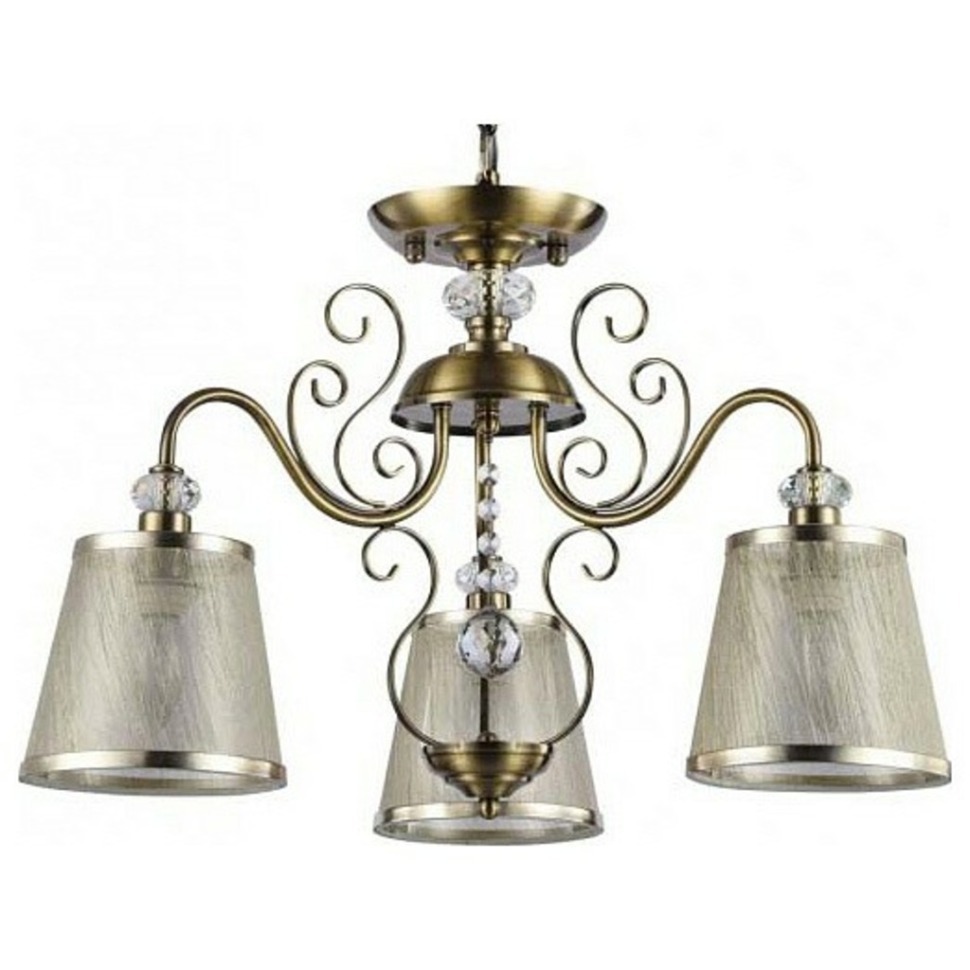 Фото Подвесная люстра Freya Driana FR2405-PL-03-BZ MY_FR2405-PL-03-BZ - интернет-магазин МегаТерем в Москве