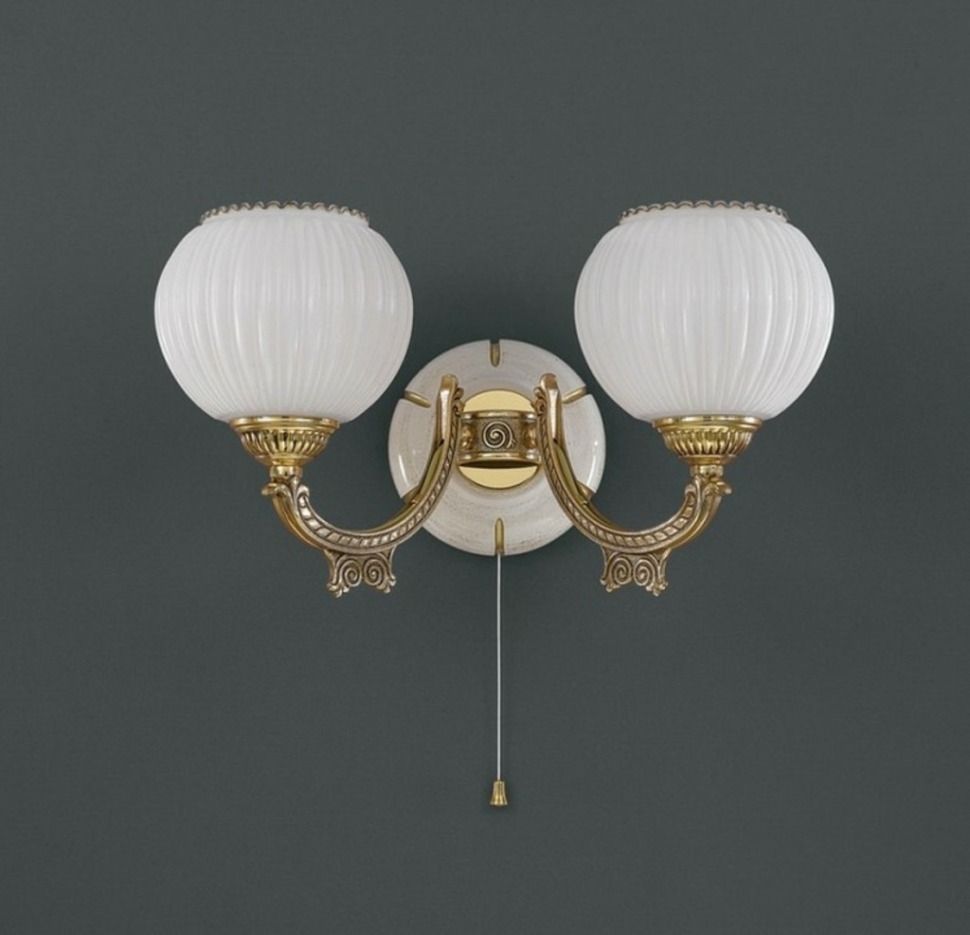 Фото Бра Reccagni Angelo 8860 A 8860/2 RA_A_8860_2 - интернет-магазин МегаТерем в Москве