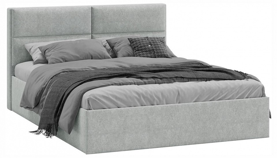 Фото Кровать двуспальная Глосс с ПМ Тип 1 TRI_240724 - интернет-магазин МегаТерем в Москве