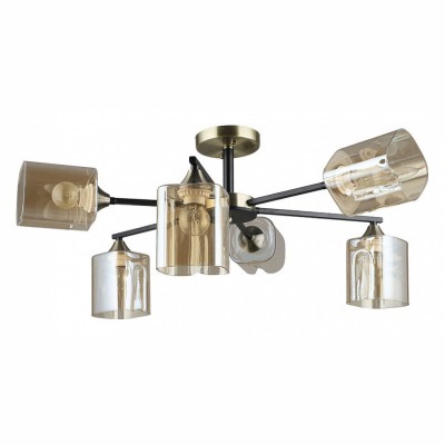 Люстра на штанге Arte Lamp Merci A4185PL-6BK AR_A4185PL-6BK