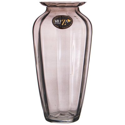 Ваза "victoria smoky" высота 28,5 см Muza (380-805)